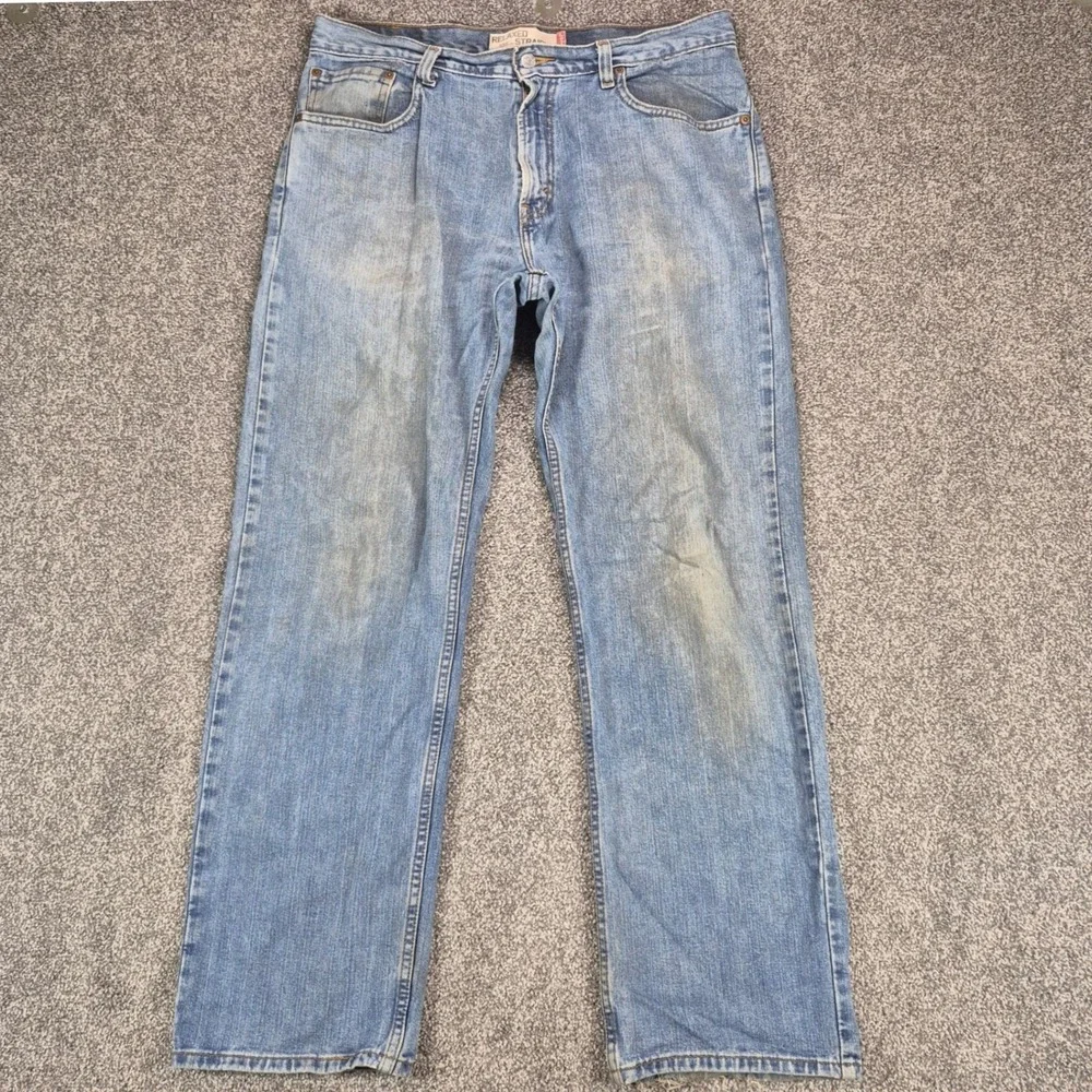 Vintage Levi's 559 Relaxed Straight Jeans Mens 34x32 Blue Denim Baggy Skate